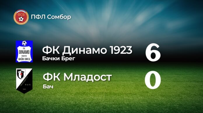 Dinamo 1923-FK Mladost Bač