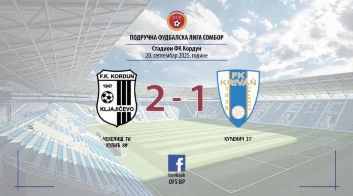 FK Kordun FK Krivanj 2025