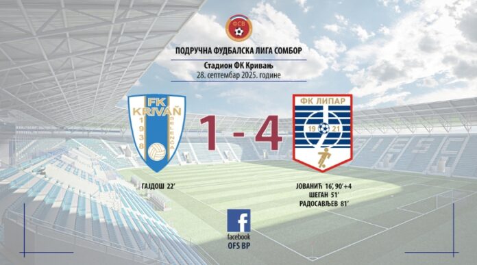 FK Krivanj - FK Lipar