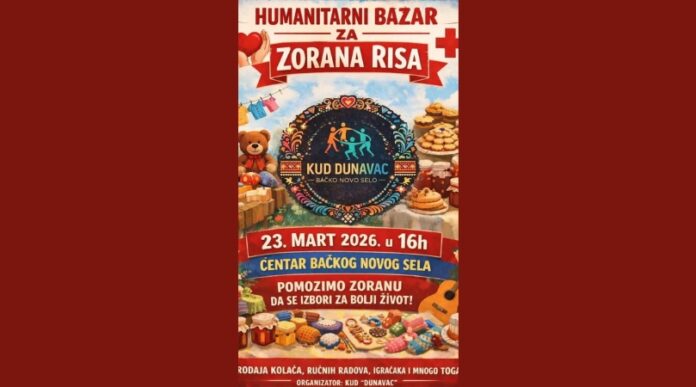 Humanitarni bazar za Zorana Risa Humanitarni bazar za Zorana Risa