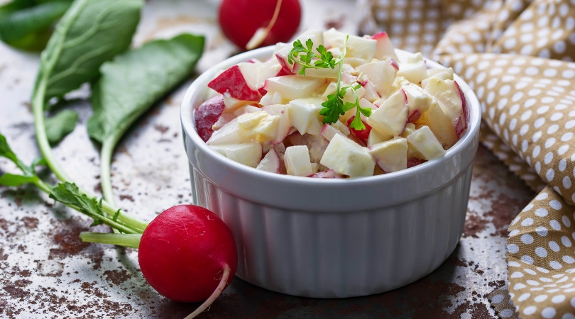 Salata sa jajima i rotkvicama