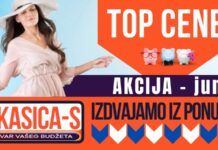Шок акција у јуну у трговини Касица С
